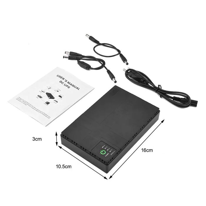 Бесперебойник для роутера (ИБП/ UPS), повербанк для WIFI 10400 Mah