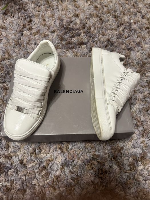 balenciaga arena low "white"