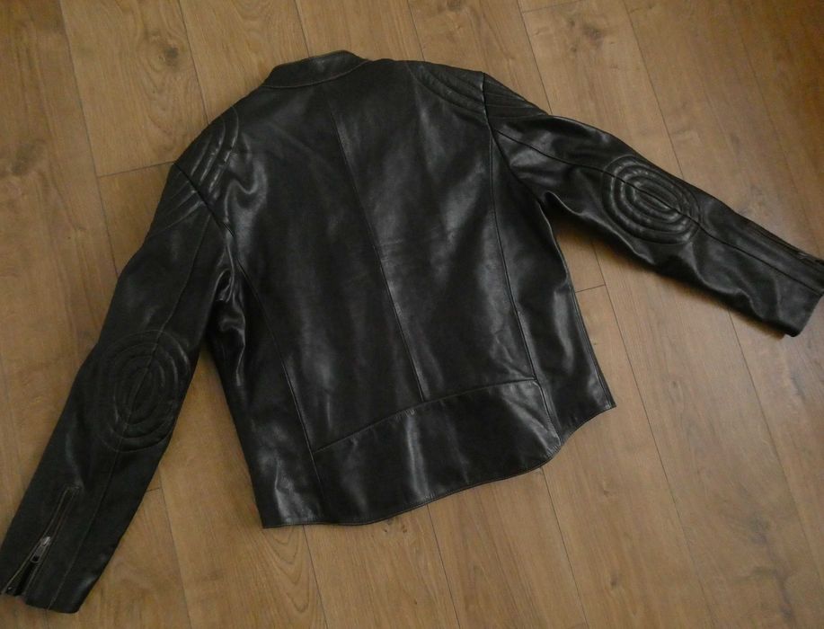 Kurtka skórzana męska TRU3 skóra PILOTKA biker XL
