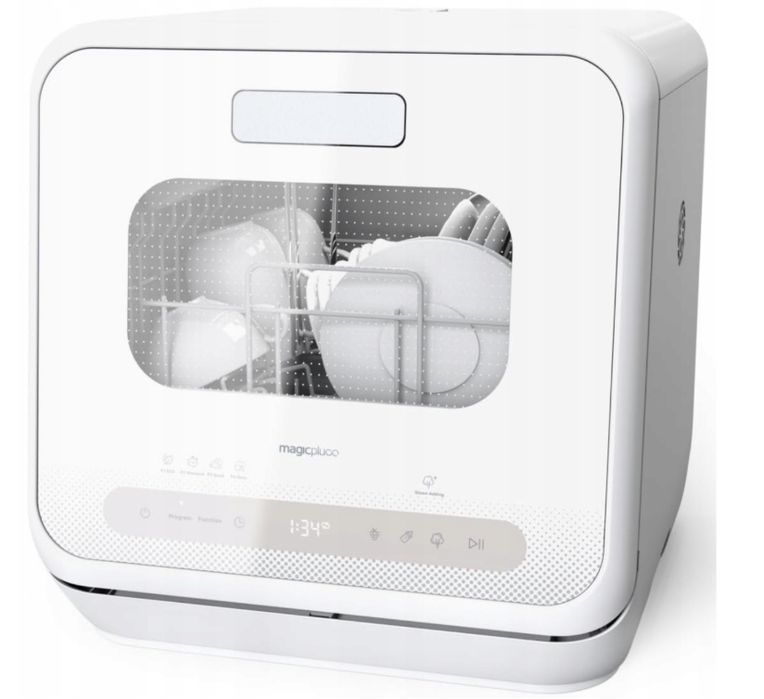 Magicplux Mini Zmywarka 4 Nakrycia, 6+1 Programów, Kemping Uszkodzony