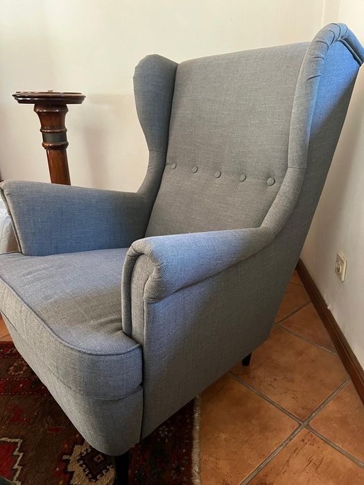 Poltrona, ikea Nordvalla cinz esc