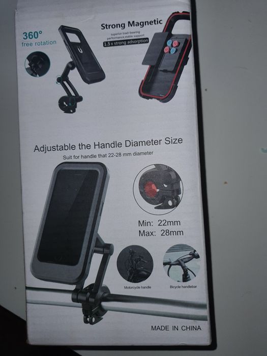 Uchwyt na motor do telefonu