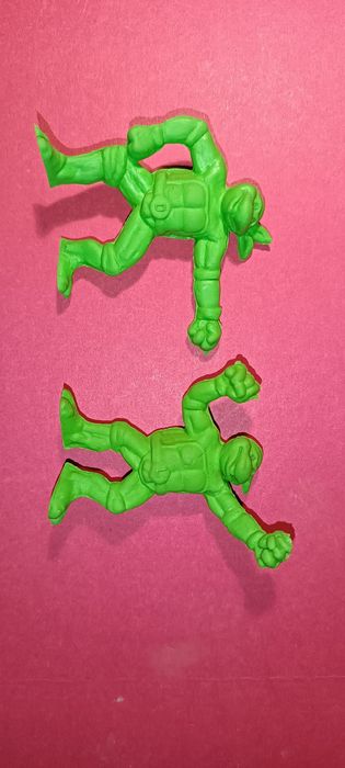 2 Rare Vintage Ninja Turtles Miniatures from Mirage Studios