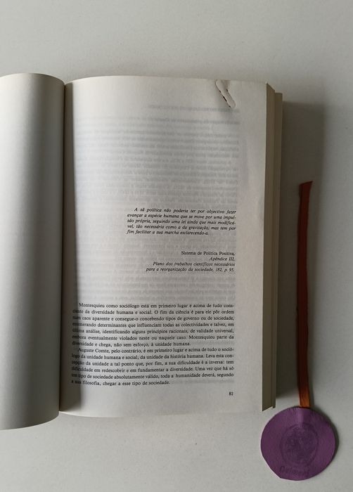 As etapas do pensamento sociológico