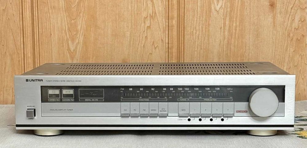 Tuner stereo Hi-Fi AS-632 przestrojony, przeskalowany! jedyny taki !