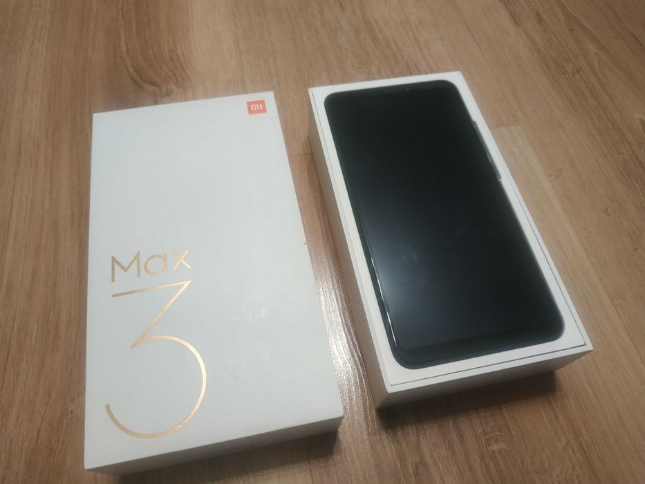 Telefon Xiaomi Mi Max 3 4/64GB, ekran 6,9 cala Jastrzębie-Zdrój