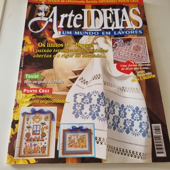 Lote revistas artes e ideias