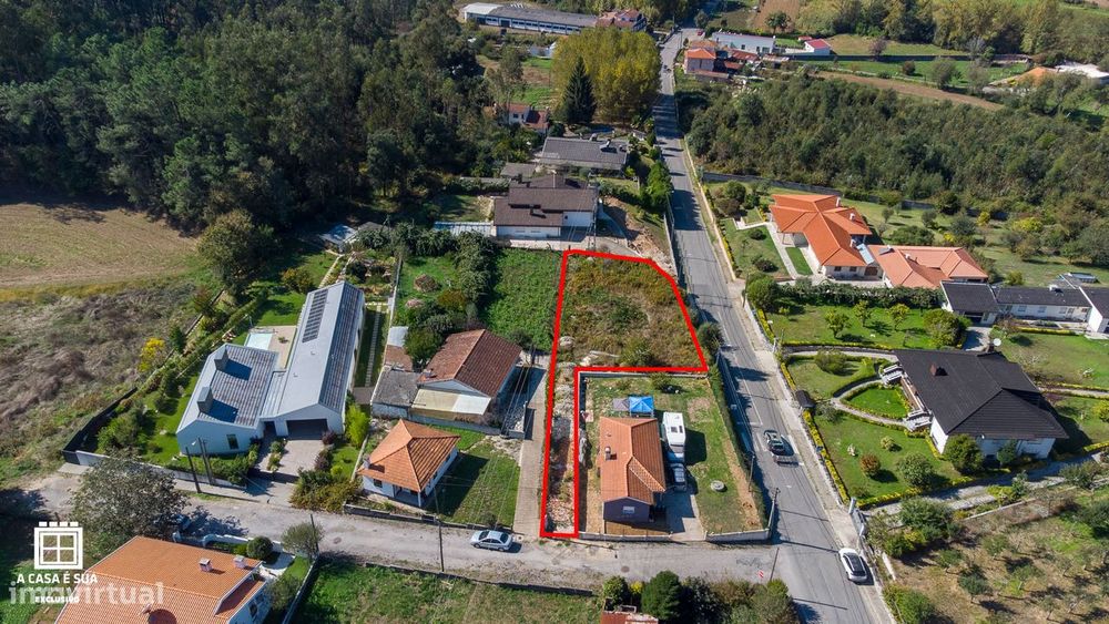 Terreno Urbano com 840 m2 em Arrifana, St. ª M.ª da Feira - Exclusivo — Arrifana, Aveiro