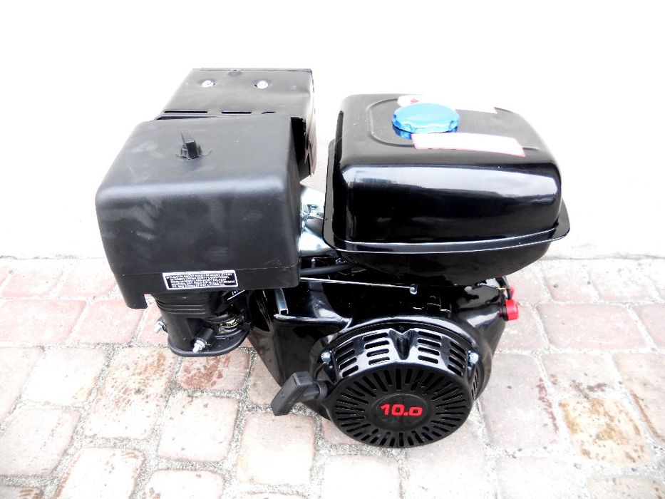 Silnik spalinowy GERMAN OHV 9KM z poziomym wałem !