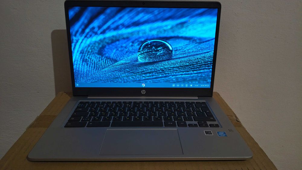 Ноутбук HP Chromebook 14a-na0813no 14" Pentium Silver 3.1GHz DDR4 8GB SSD 128GB Батарея 10-14год