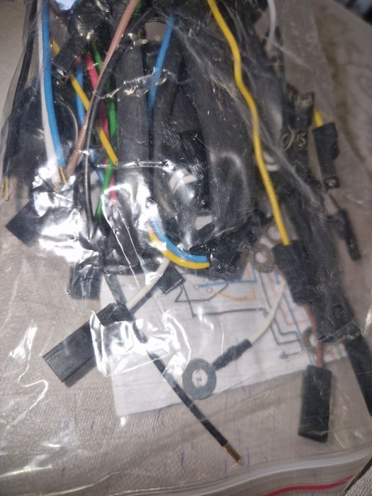 Nowa wiązka elektryczna instalacja+schemat wsk 175 M21 W2