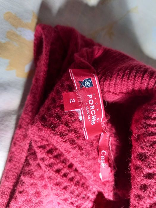 Conjunto de cachecol, gorro e luvas - tam. 2 - Lion Of Porches