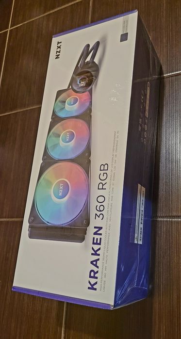 Водяное охлаждение NZXT Kraken 360 RGB