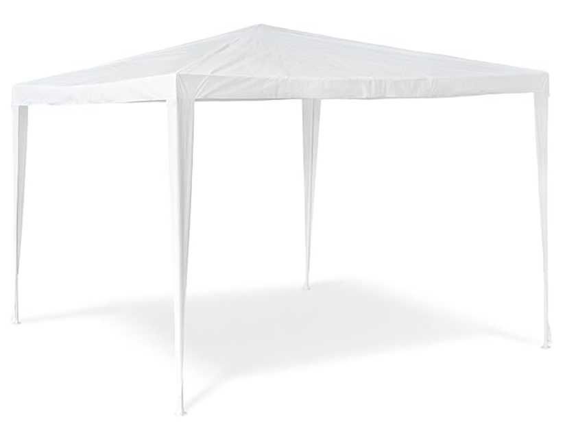 Pawilon ogrodowy namiot 3x3 metry biały relaxdays stalowa rama