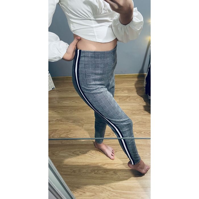 Legginsy eleganckie wysoki stan