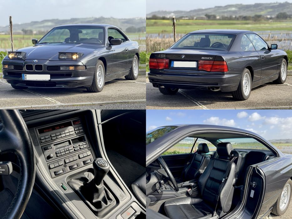 BMW 850i E31 | V12 Caixa Manual | NACIONAL