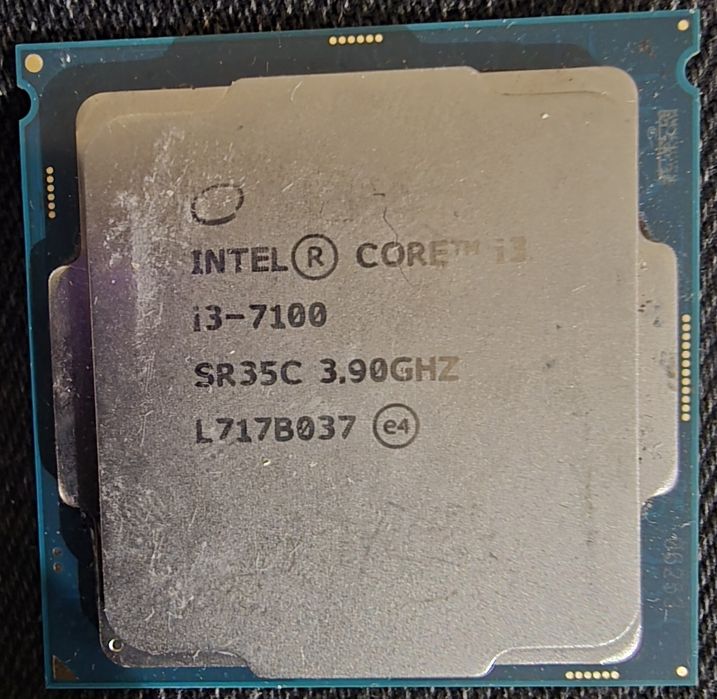 Процесор intel core i3 7100