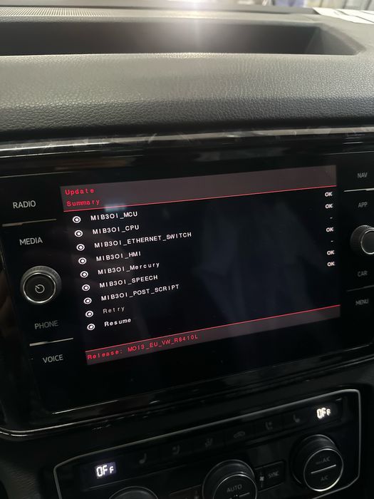 Русификация VW Volkswagen Tiguan, Golf, Allspace, Atlas, ID4, ID6