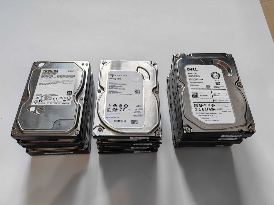 Жесткий диск Toshiba Seagate Hitachi WD 1 TB sata 3.5