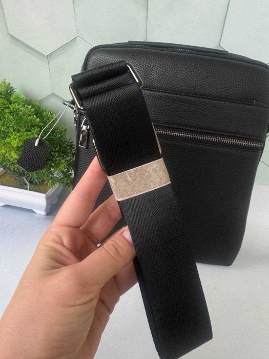 чоловіча шкіряна сумка з ручкою кожаная сумочка мужская