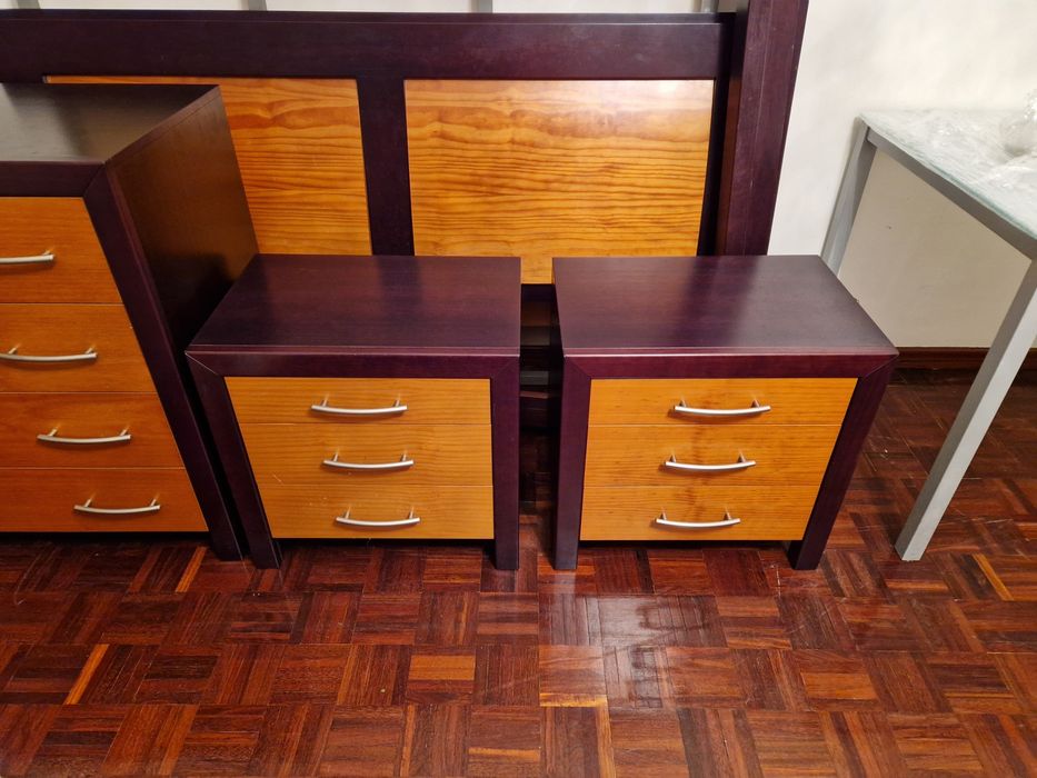 Quarto completo em.madeira maciça