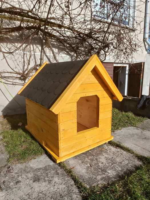 Buda dla psa XXL owczarka OKAZJA (ocieplana) solidna.  Możliwość tranp