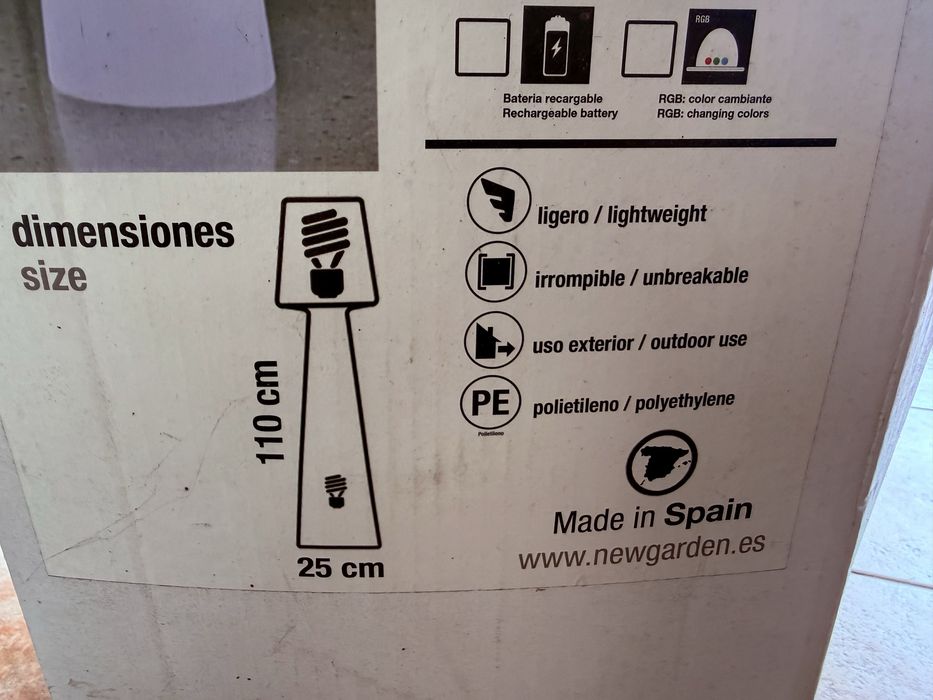 Candeeiro de jardim