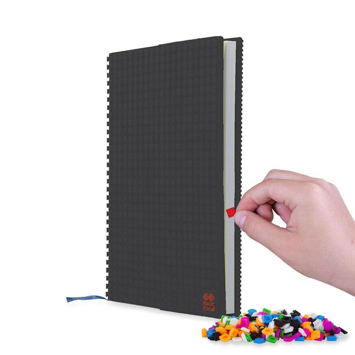 Zeszyt A5/80K linia PIXIE CREW z czarnym panelem Pixie Crew ,163x244