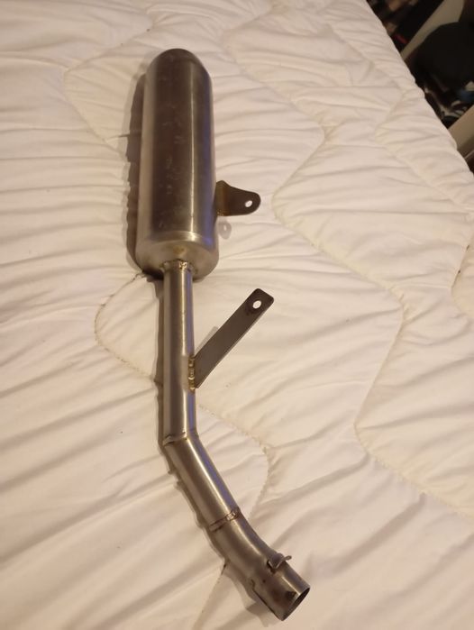 Ponteira escape 125cc