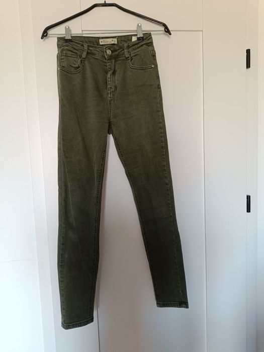 Spodnie kolor khaki rozmiar s