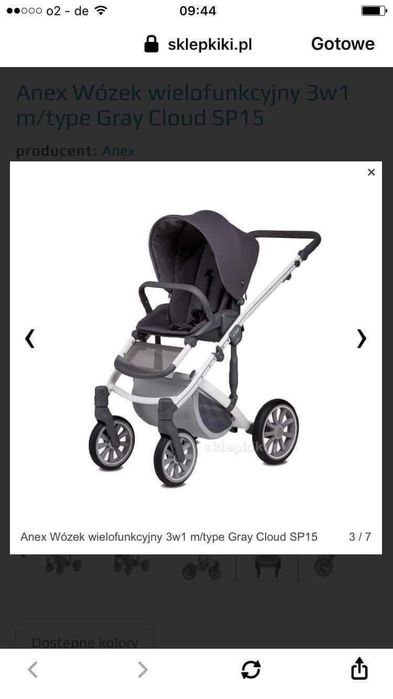 Wózek dziecięcy 4 w 1
