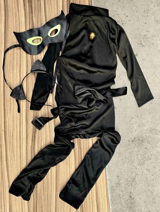 Strój przebranie Czarny Kot Miraculum rozmiar S nowy