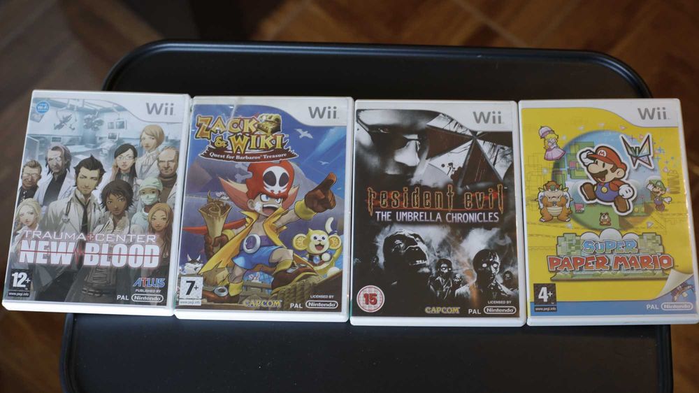 Nintendo Wii - Jogos, Comandos