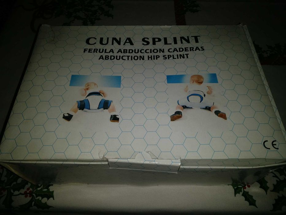 Ortótese de abdução Cuna Splint - Tamanho M - Em excelente estado