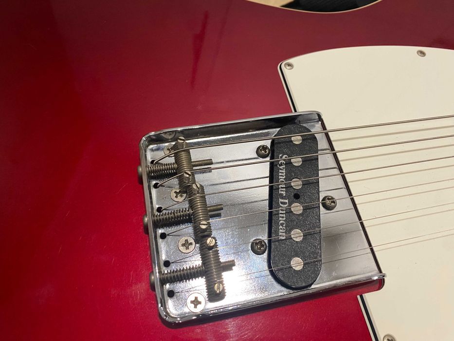 ESP Edwards E-TE-100CTM/LT Telecaster Candy Apple Red Lacquer Taste