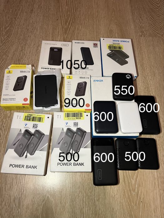 Повербанки Baseus INIU Ugreen PD Pioneer Anker  Power Bank