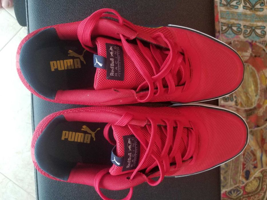 Ténis PUMA, como novos, edição especial RED BULL RACING, tam. 44,5