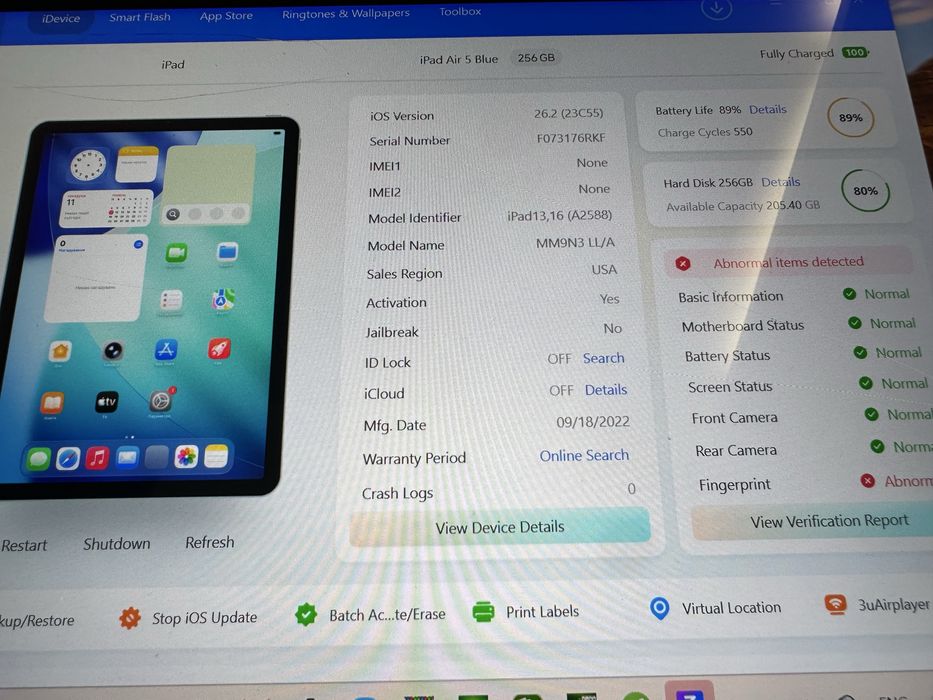 iPad Air 5 256гб  2022 10.9 Wi-Fi