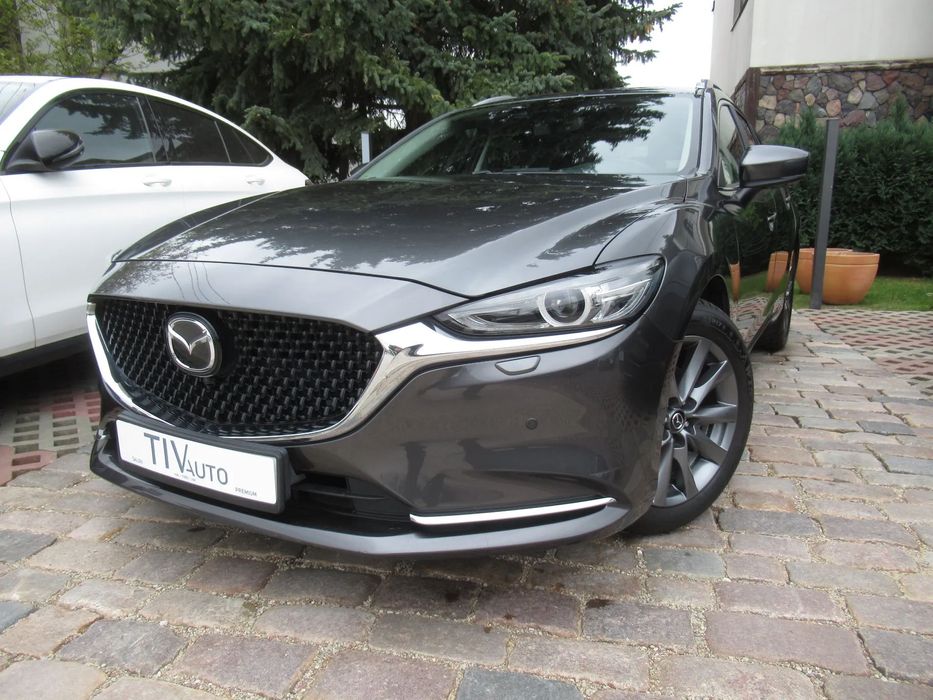 Mazda 6 BEZSZKODOWY Fabryczna Gwarancja HUD ACC Salon Polska Serwis FV23%