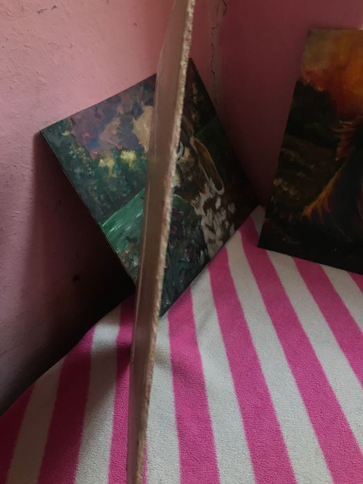 Картина маслом «козенятко»