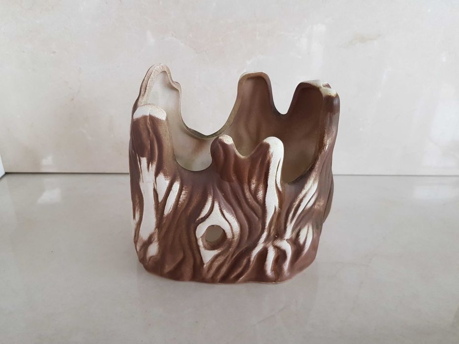 Ozdoba ceramiczna do akwarium skała 16,5 cm