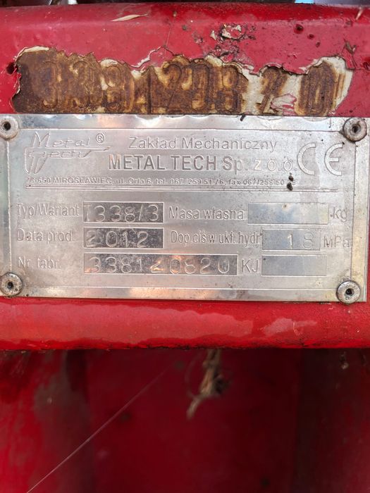 Wycinak do kiszonek 1.9m