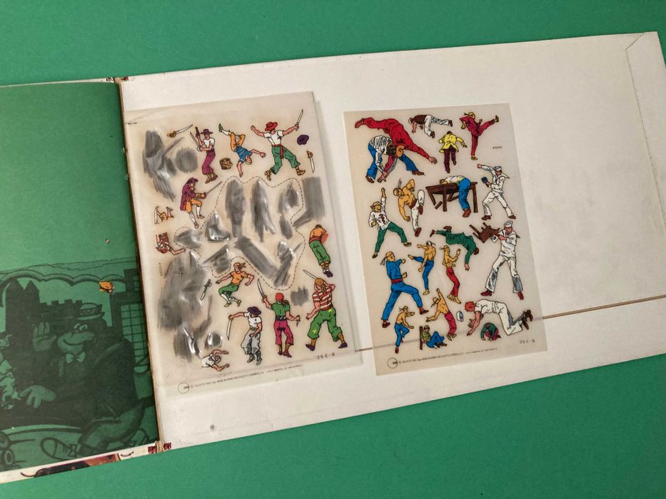 Raro Livro Album Kalkitos Anos 80