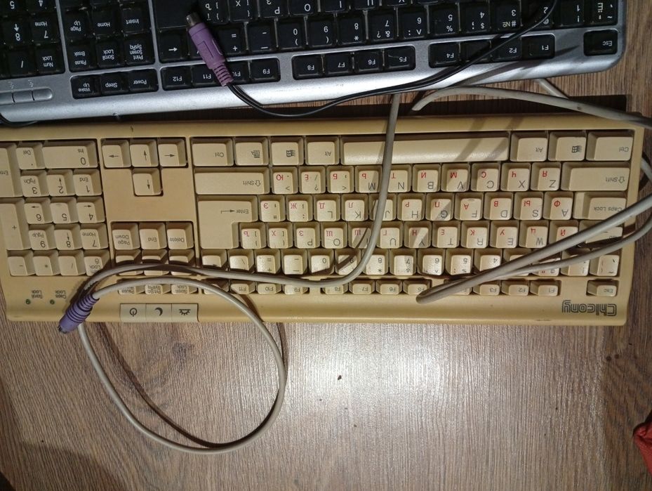 3 старые клавиатуры