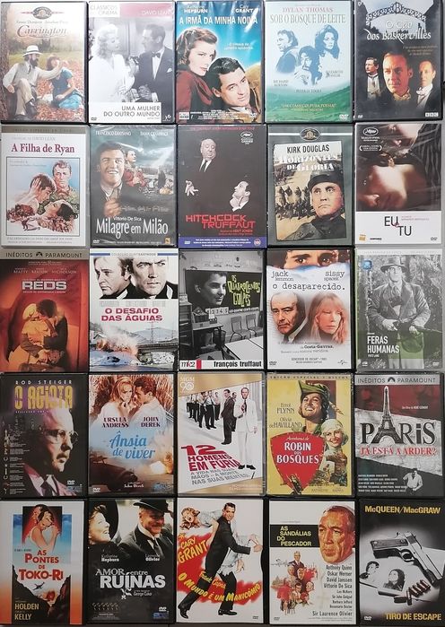 Lote 202 DVD's originais (LOTE 39)