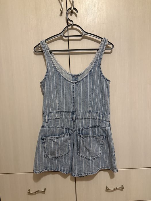 Kombinezon letni damski jeansowy Asos NOWY S