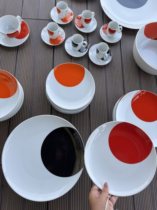 Serviço Vista Alegre - pratos, chá, café e de servir