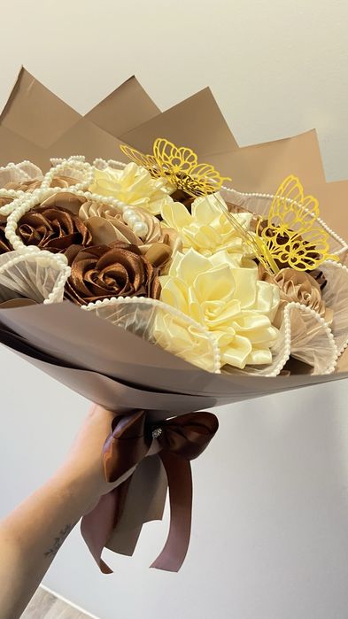 Buque de rosas eternas