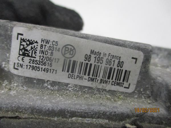 Centralina Start&Stop CITROËN C3 III (SX)