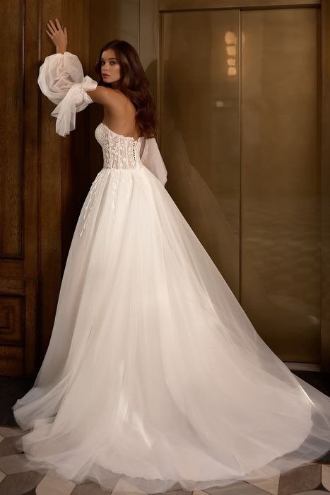 Весільна сукня “anna” (розмір s-m, зріст 165-170 см, корсетний верх)